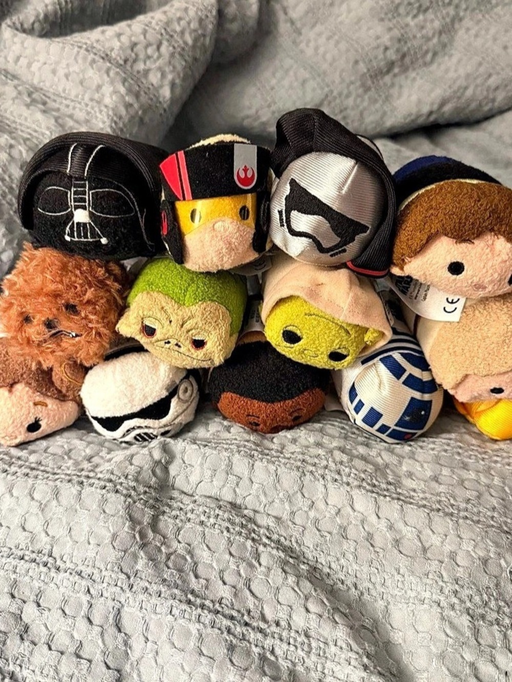 Disney Star Wars Tsum Tsum Mini Plush Lot of 12 Characters w/ Tags